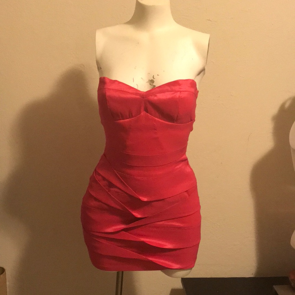 Hot Pink Mini Dress